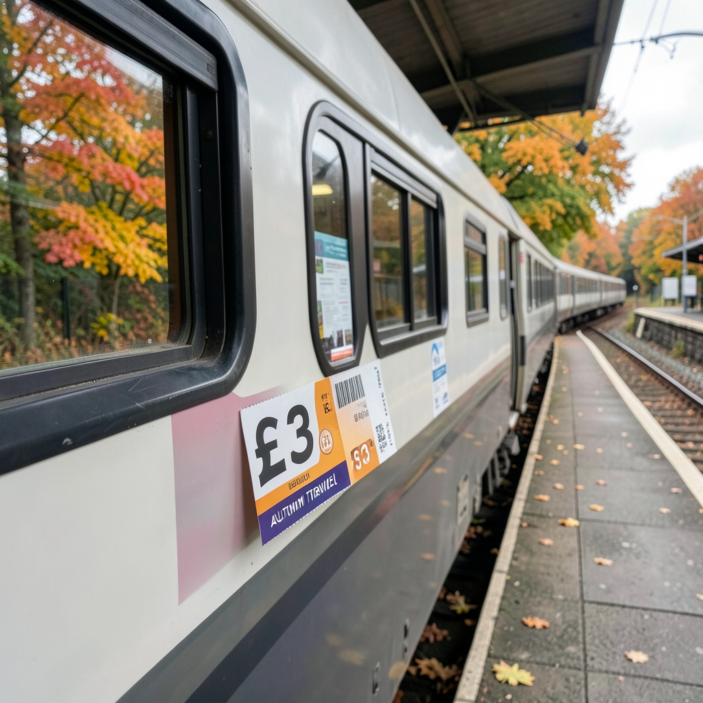 Train tickets drop to £3 as Helen Skelton shares autumn bargain trips